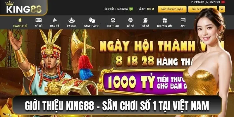KING88 ⭐️ King 88 - Link Vào Nhà Cái KING88 COM Cập Nhật Mới T8/2026 37 Giới thiệu King88 - Sân chơi số 1 tại Việt Nam