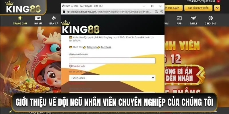 Giới Thiệu King88 - Thiên Đường Cá Cược Đỉnh Cao 2025 3 Giới thiệu về đội ngũ nhân viên chuyên nghiệp của chúng tôi